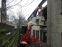 Ukázky práce s jeřábem