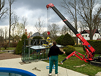 Zasklívání zimní zahrady Kohoutov