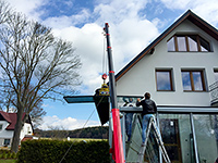 Zasklívání zimní zahrady Kohoutov